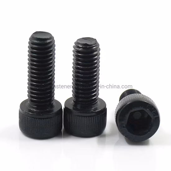 DIN912 Hex Socket Head Cap Screw with Grade 12.9 Black More Than 15 Years Produce Experience Factory