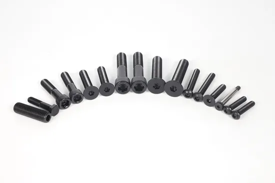 DIN912 Hex Socket Head Cap Screw with Grade 12.9 Black More Than 15 Years Produce Experience Factory