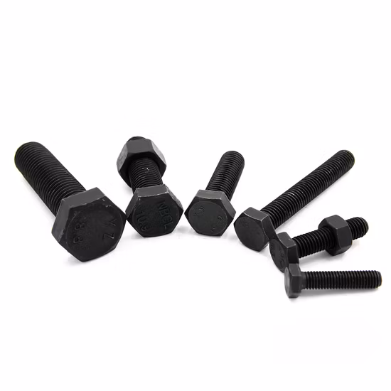Carbon Steel Grade 4.8 8.8 10.9 12.9 Half Thread Full Thread Hex Head Bolts Manufacturer