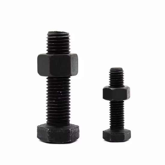 Carbon Steel Grade 4.8 8.8 10.9 12.9 Half Thread Full Thread Hex Head Bolts Manufacturer