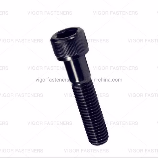 DIN912 Hex Socket Head Cap Screw with Grade 12.9 Black More Than 15 Years Produce Experience Factory