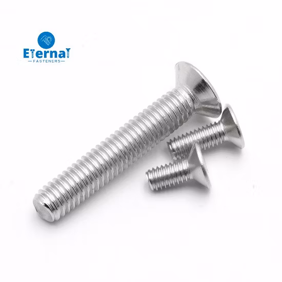 Viti a testa svasata M3-M16 in acciaio inox DIN7991 con cava esagonale