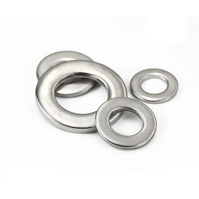 Carbon Steel/Stainless Steel Stamping Washers Zinc Plated Flat Washer